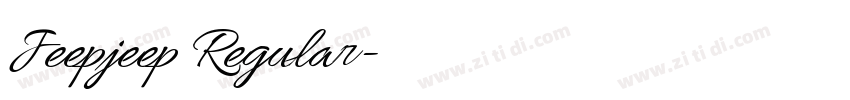 Jeepjeep Regular字体转换 Jeepjeep Regular字体转换